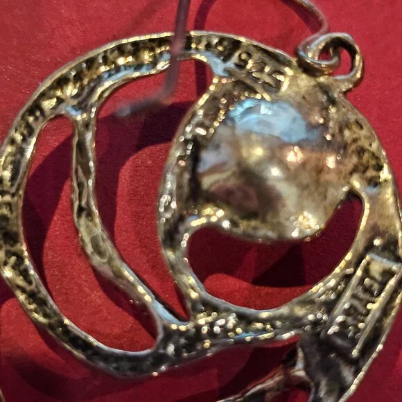 Noa Zuman Sterling Silver/Pearl Pendant and Earrings - Picture 4 of 7